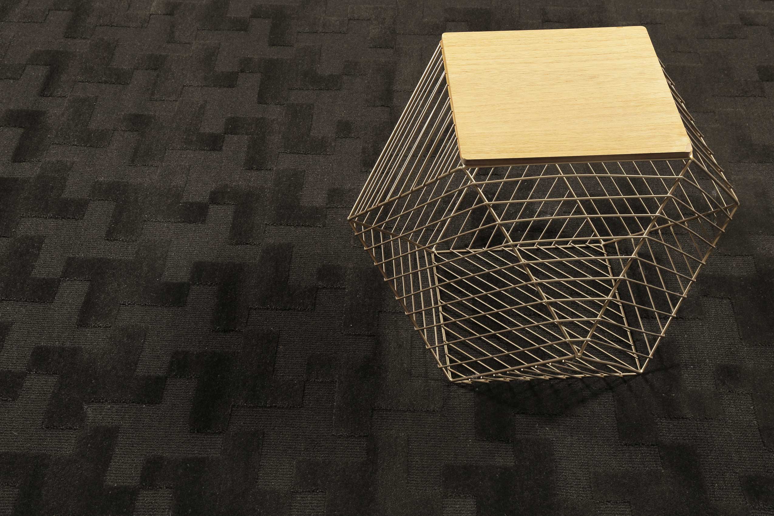 Esprit Teppich Grau Anthrazit aus Wolle "Craft"