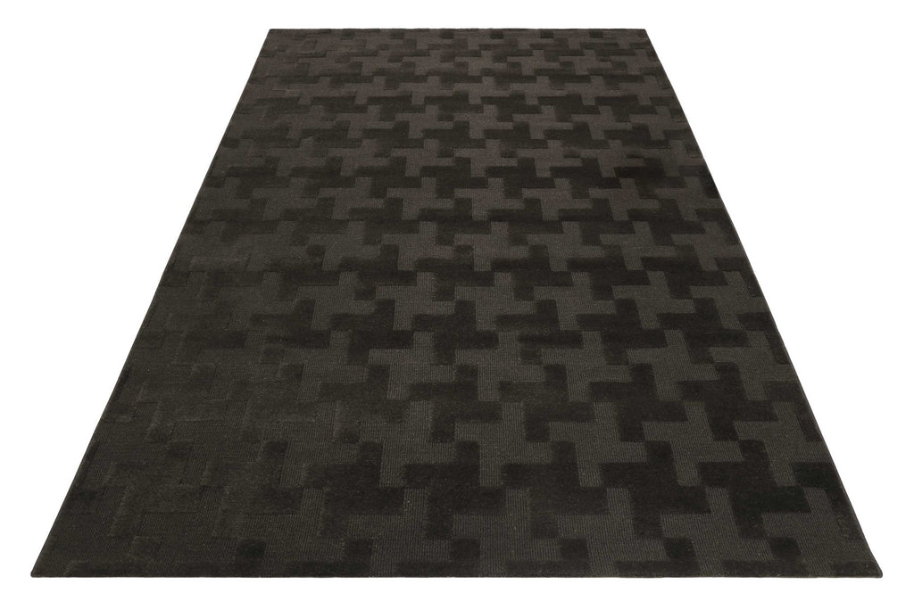 Esprit Teppich Grau Anthrazit aus Wolle "Craft"