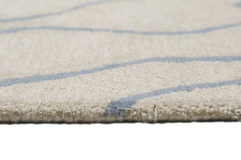 Esprit Kurzflor Teppich Creme Beige "Drive"