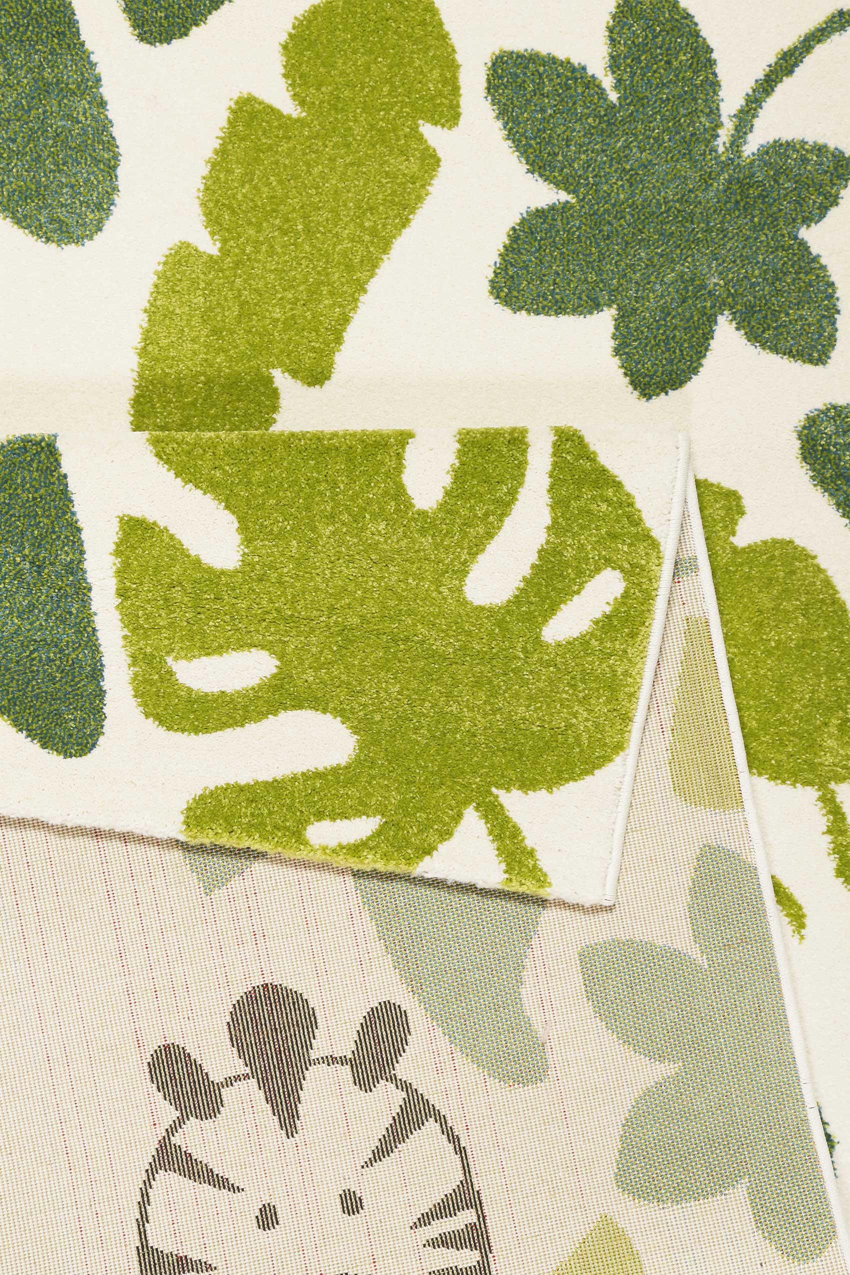 Esprit Kinderteppich Beige Grün "E-Safari"