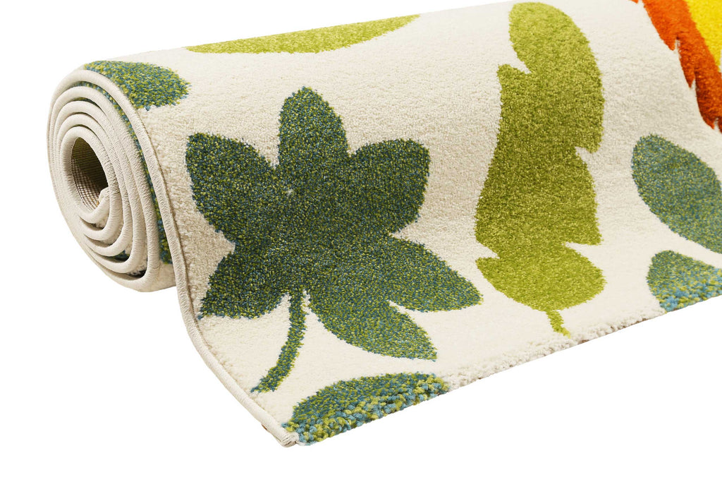 Esprit Kinderteppich Beige Grün "E-Safari"