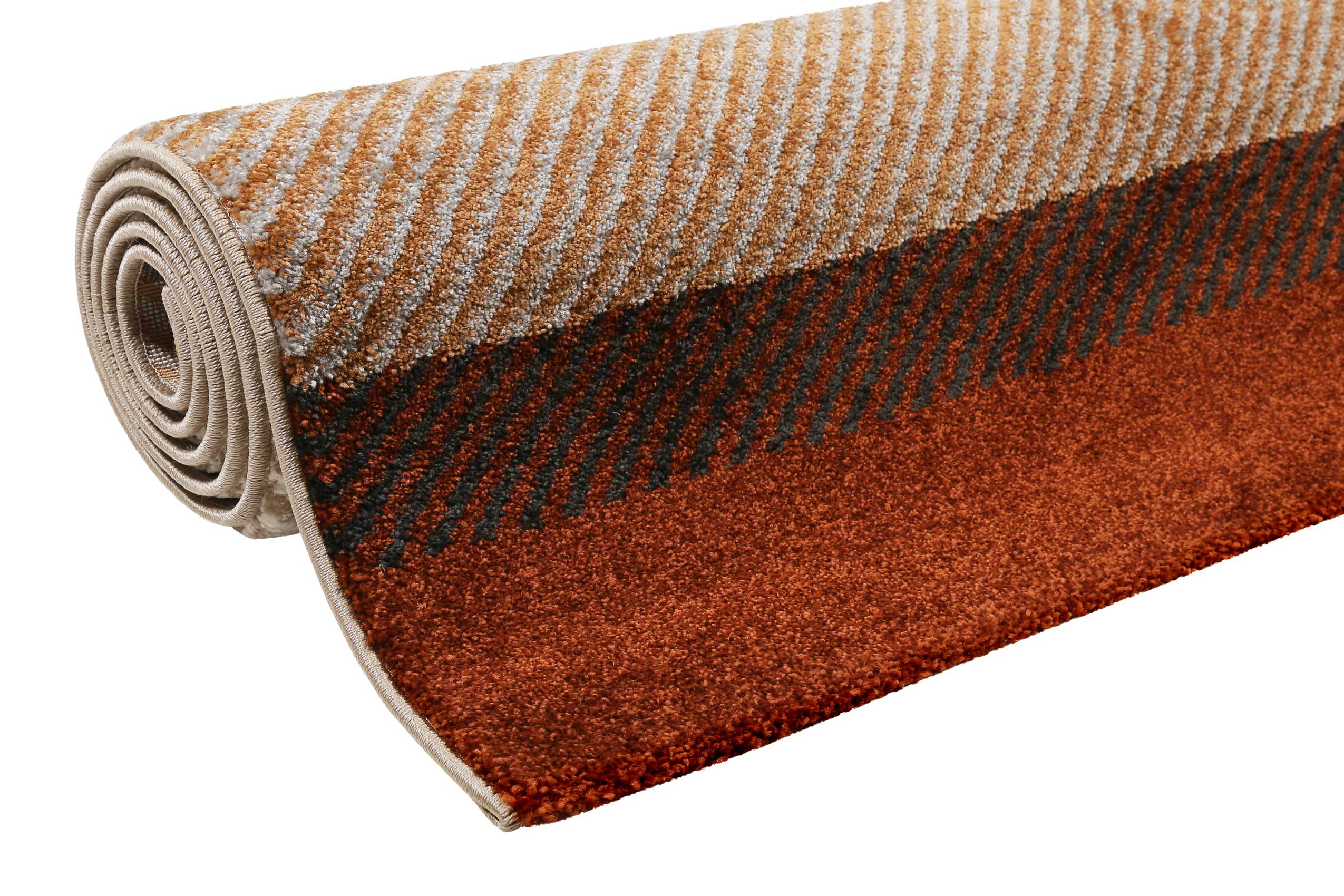 Esprit Teppich Taupe Braun Kurzflor "Eastwood"