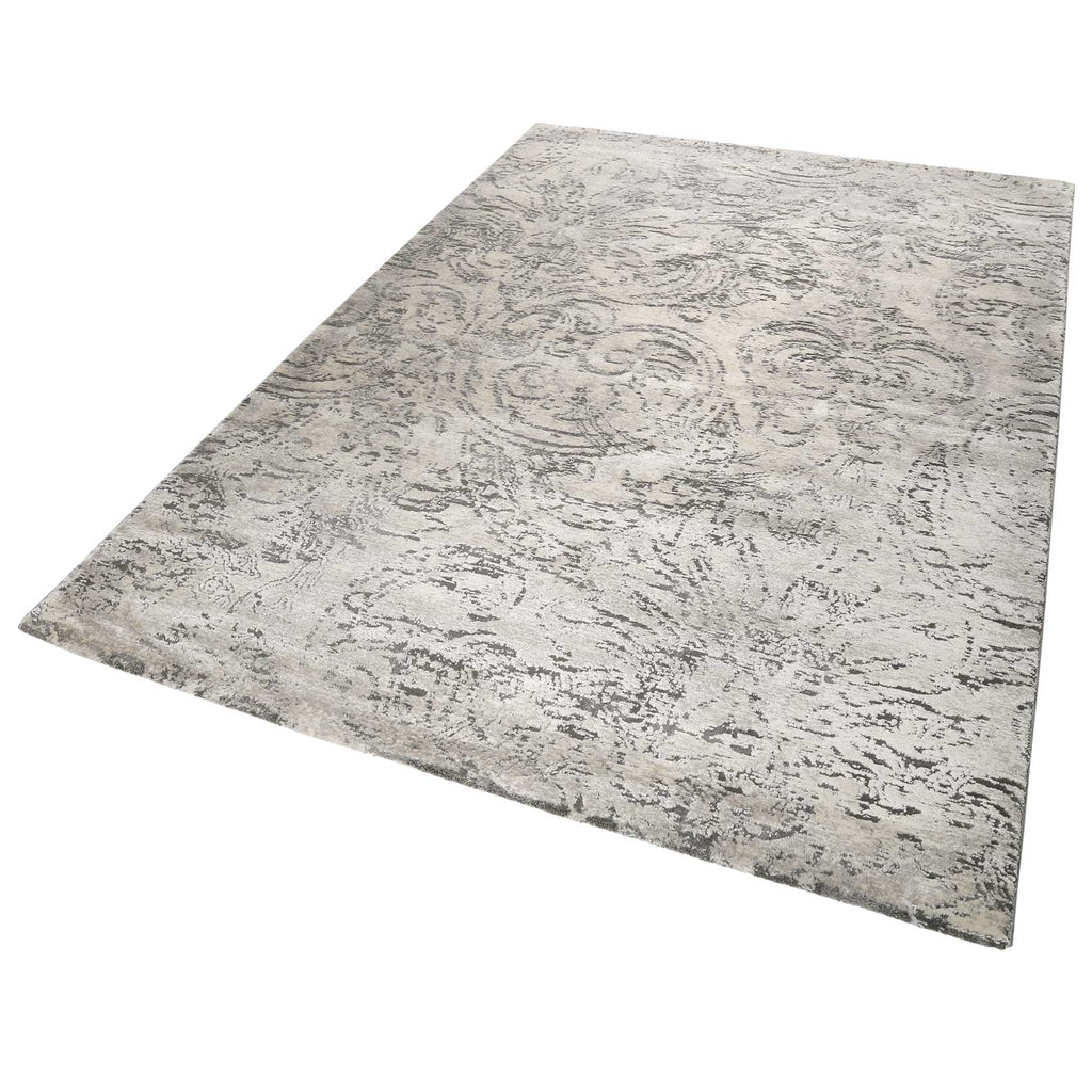 Esprit Teppich Weiß Grau Kurzflor "Elda"