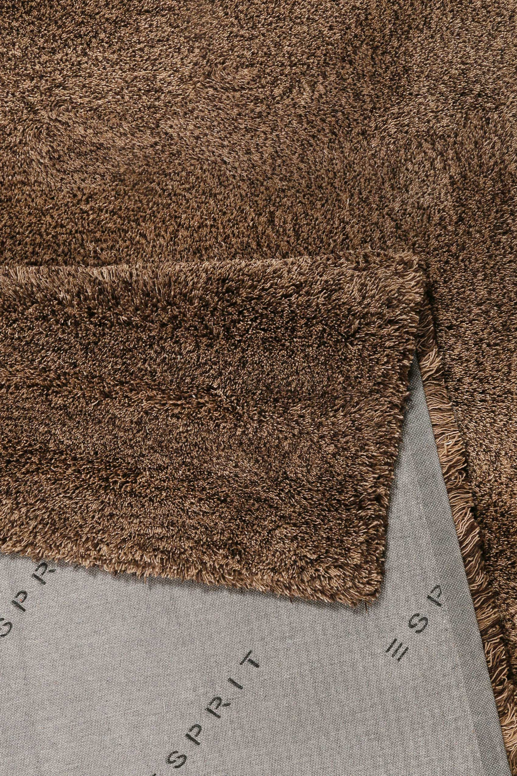 Esprit Wollteppich Braun meliert Hochflor "Essentials"