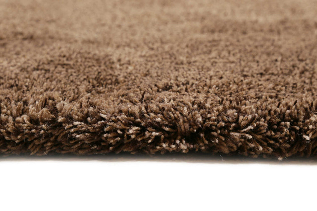 Esprit Wollteppich Braun meliert Hochflor "Essentials"