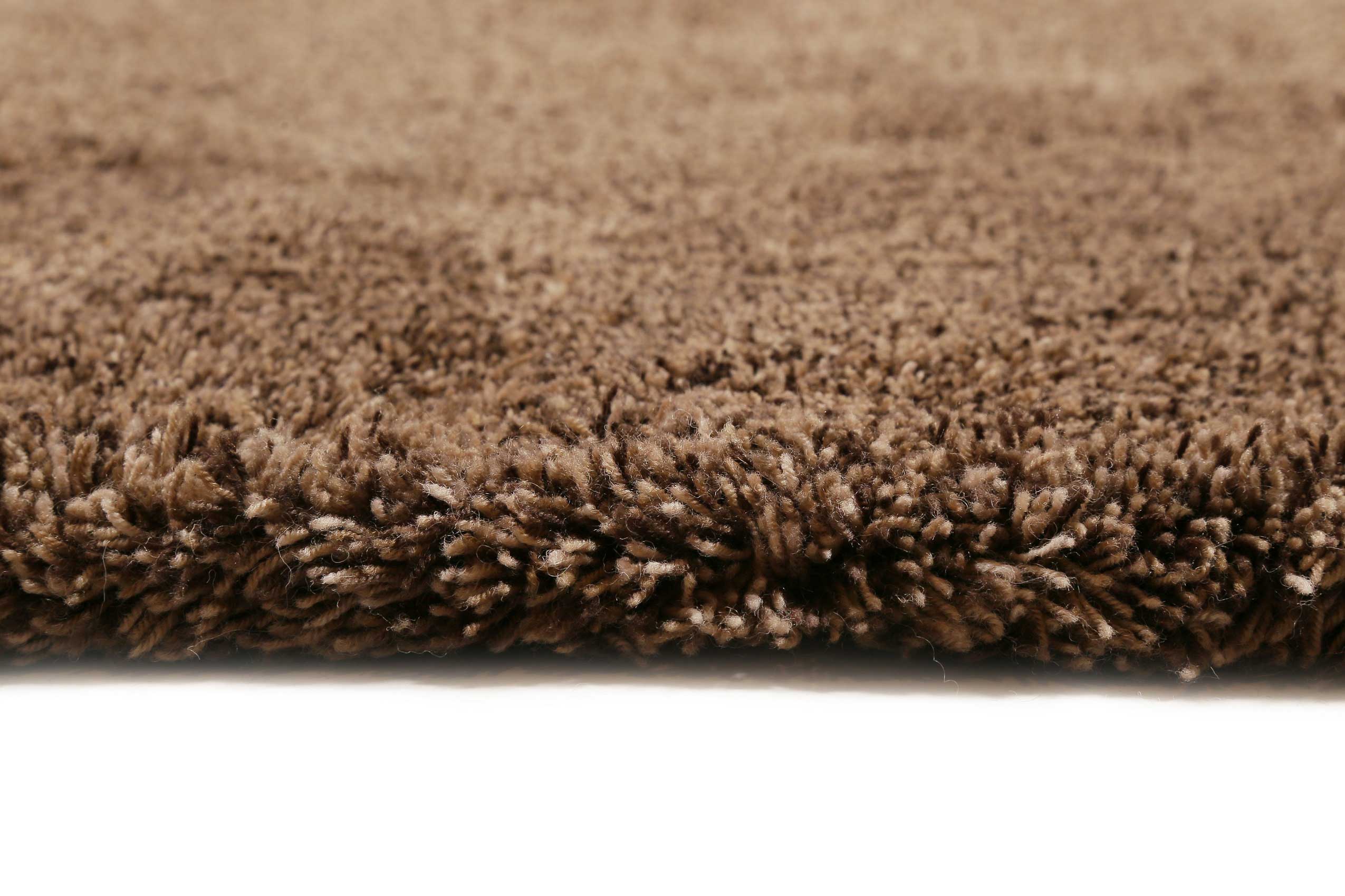 Esprit Wollteppich Braun meliert Hochflor "Essentials"