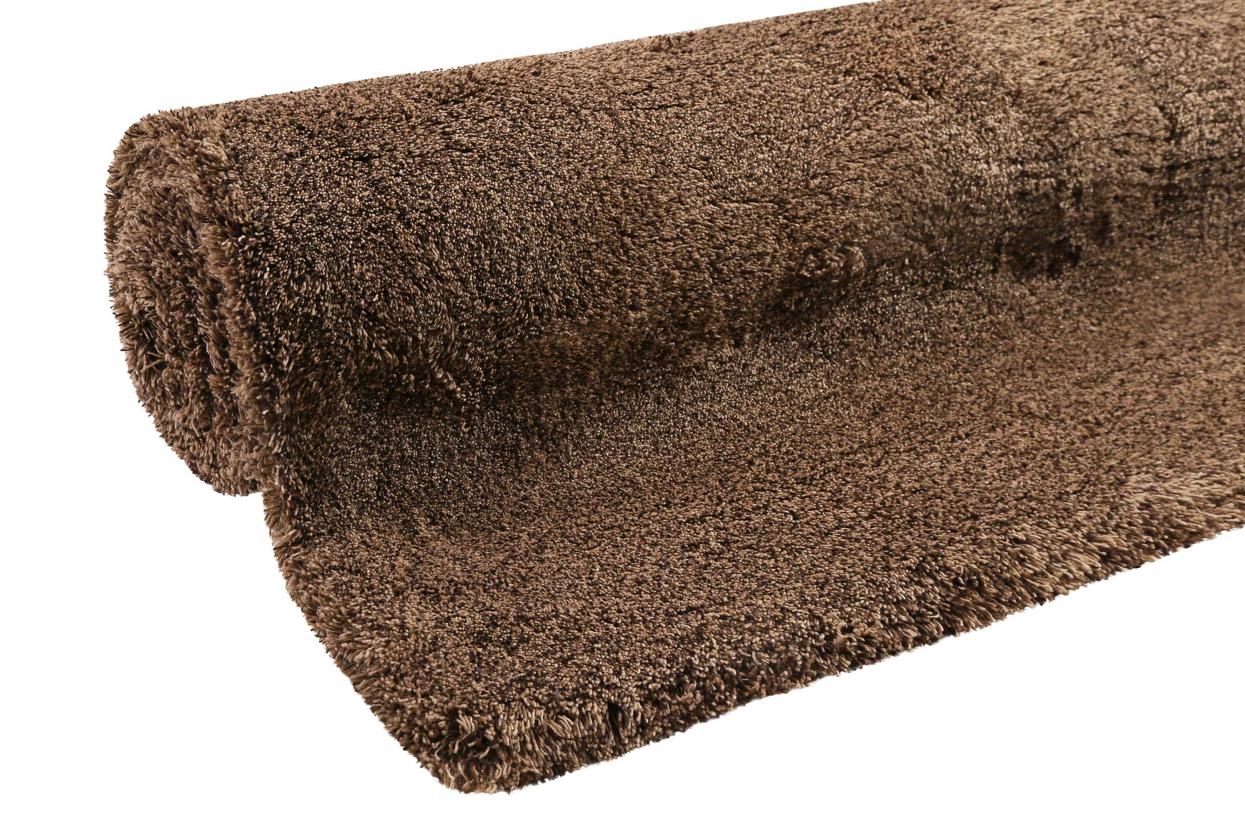 Esprit Wollteppich Braun meliert Hochflor "Essentials"