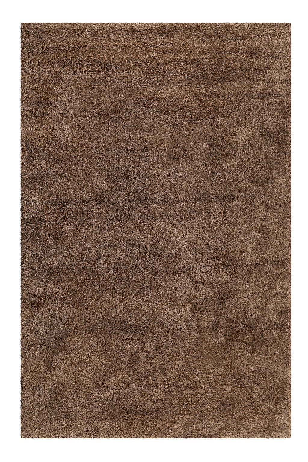 Esprit Wollteppich Braun meliert Hochflor "Essentials"