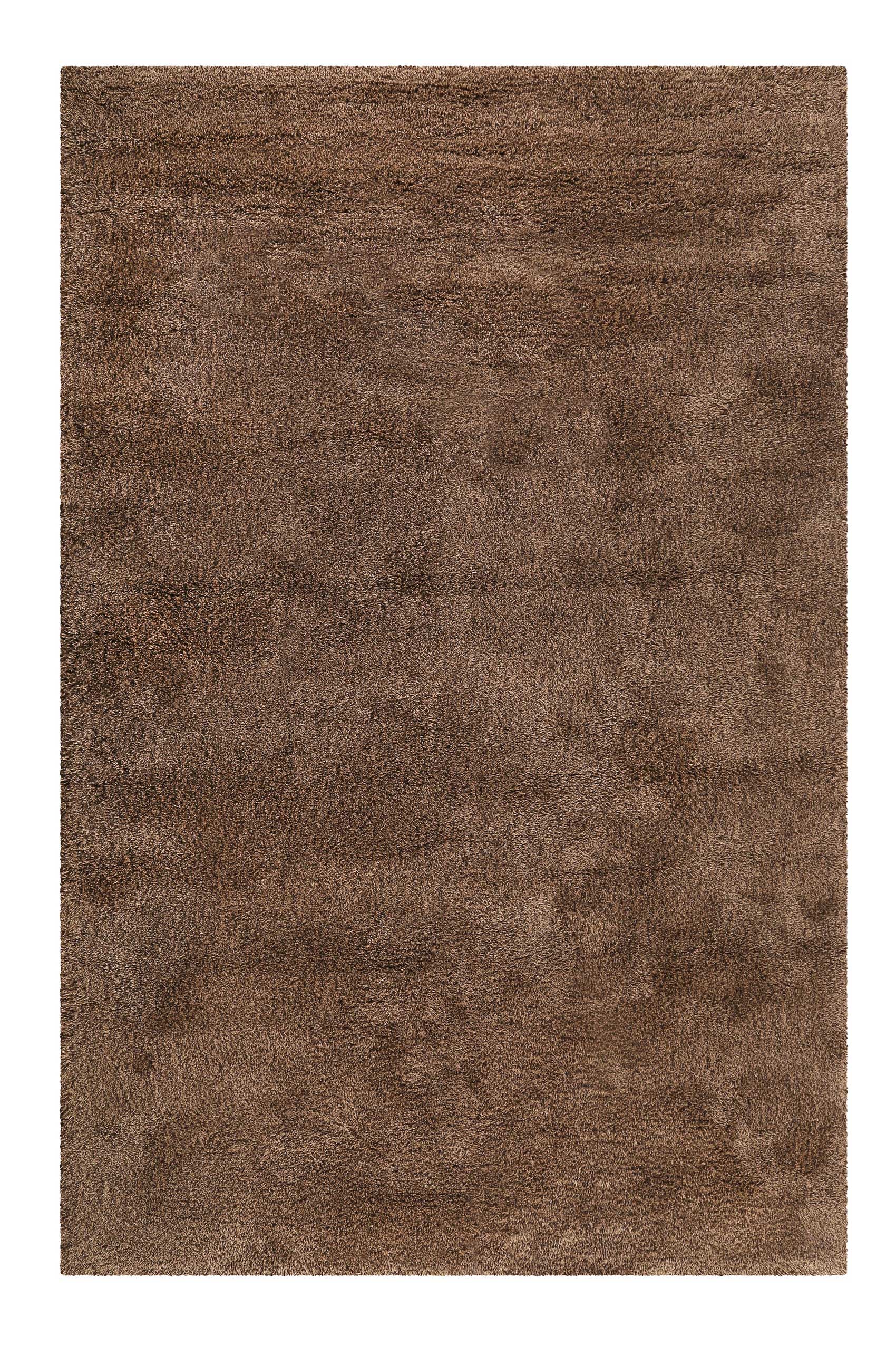 Esprit Wollteppich Braun meliert Hochflor "Essentials"