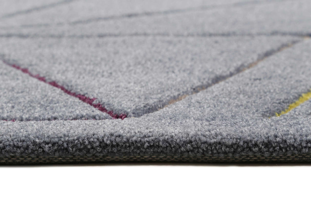 Esprit Teppich Grau Kurzflor "Function"