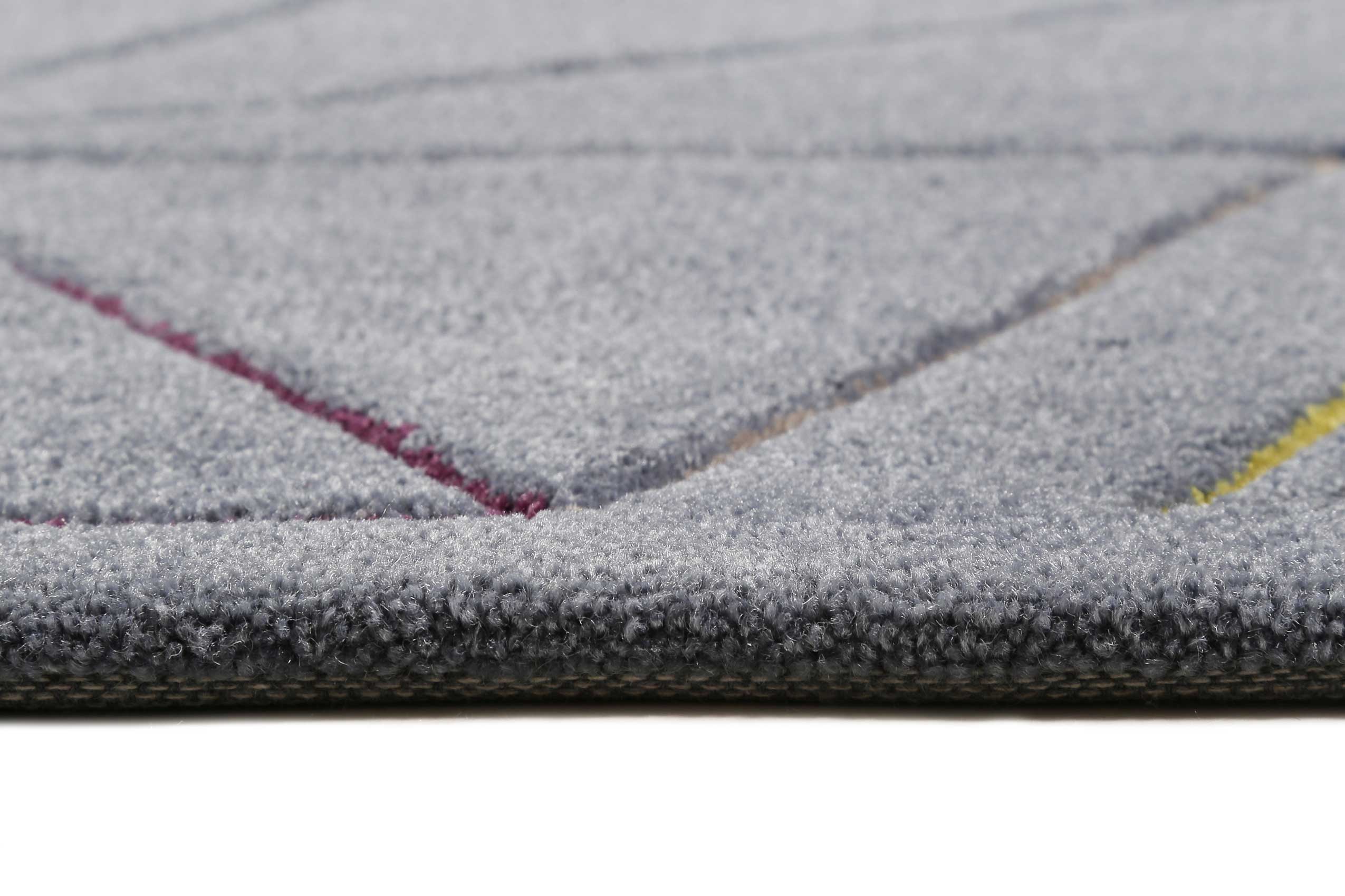 Esprit Teppich Grau Kurzflor "Function"