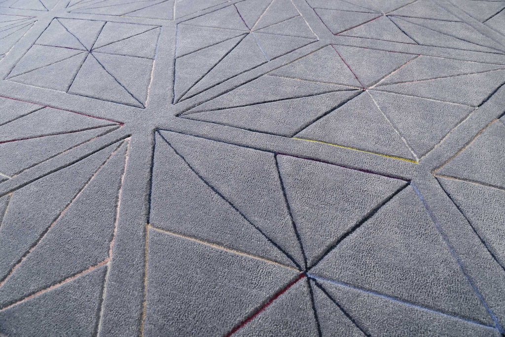 Esprit Teppich Grau Kurzflor "Function"