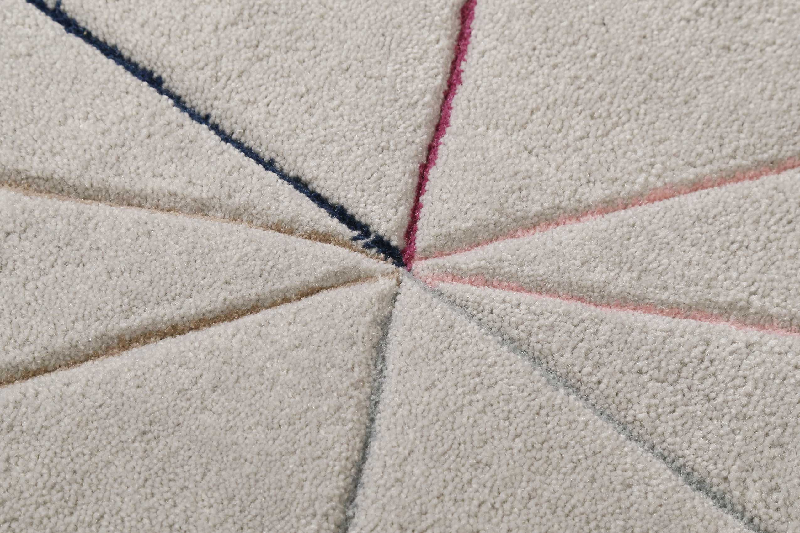 Esprit Teppich Hellgrau Kurzflor "Function"