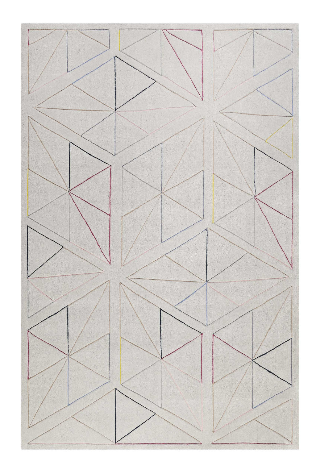 Esprit Teppich Hellgrau Kurzflor "Function"