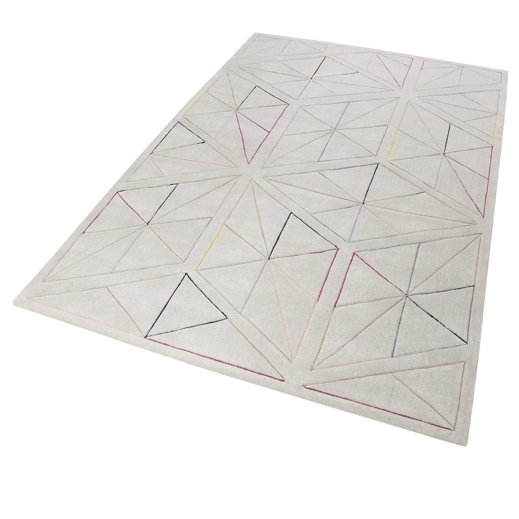 Esprit Teppich Hellgrau Kurzflor "Function"