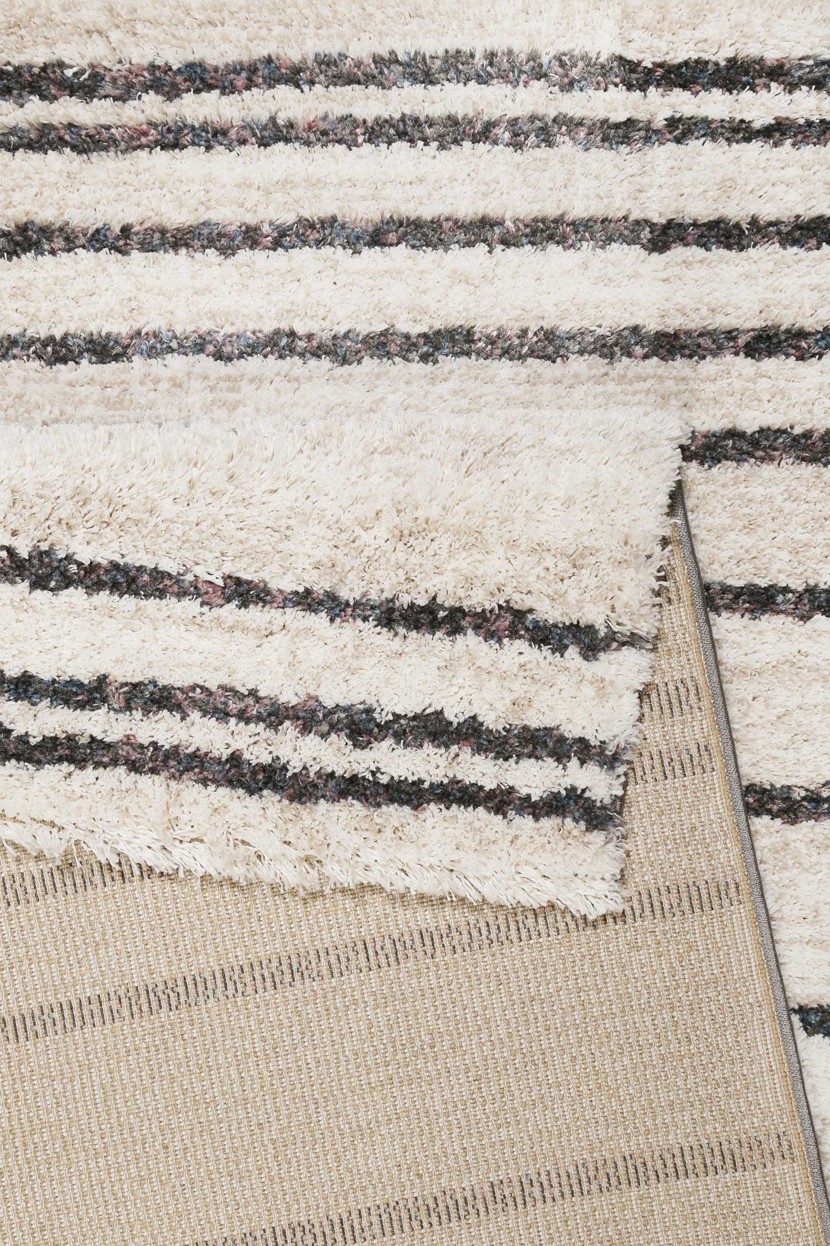 Esprit Teppich Creme Beige Hochflor "Gesa"