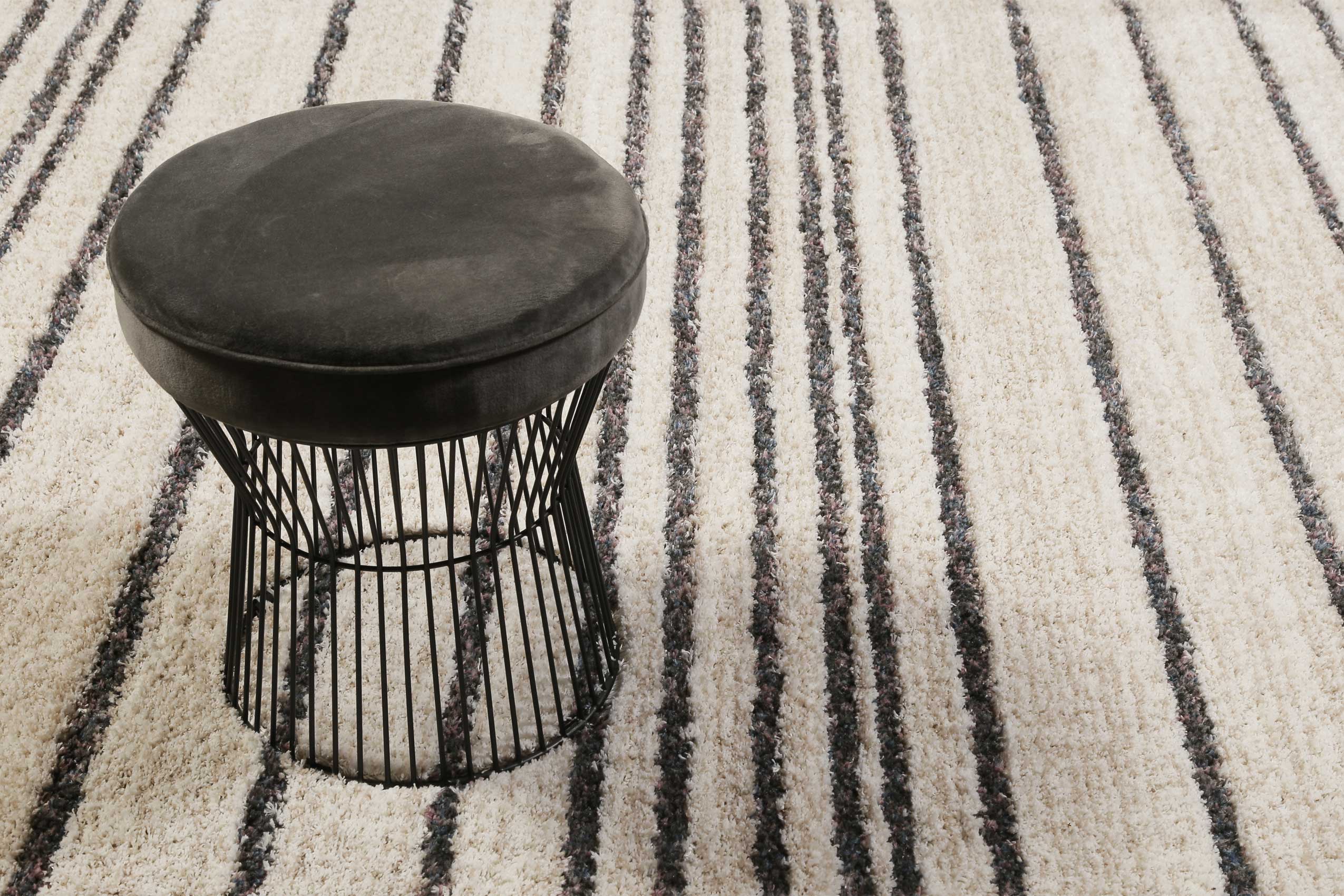 Esprit Teppich Creme Beige Hochflor "Gesa"