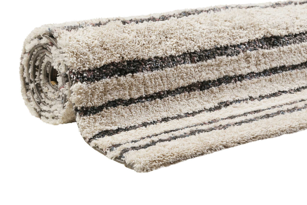 Esprit Teppich Creme Beige Hochflor "Gesa"