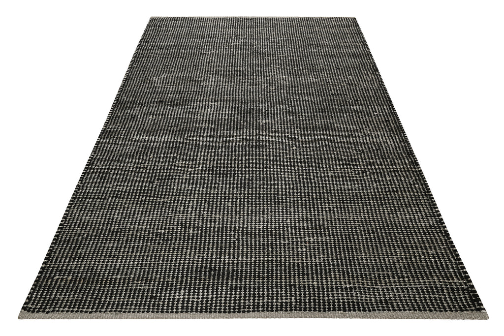 Esprit Kelim Teppich Grau Schwarz aus Jute & Wolle "Gobi"