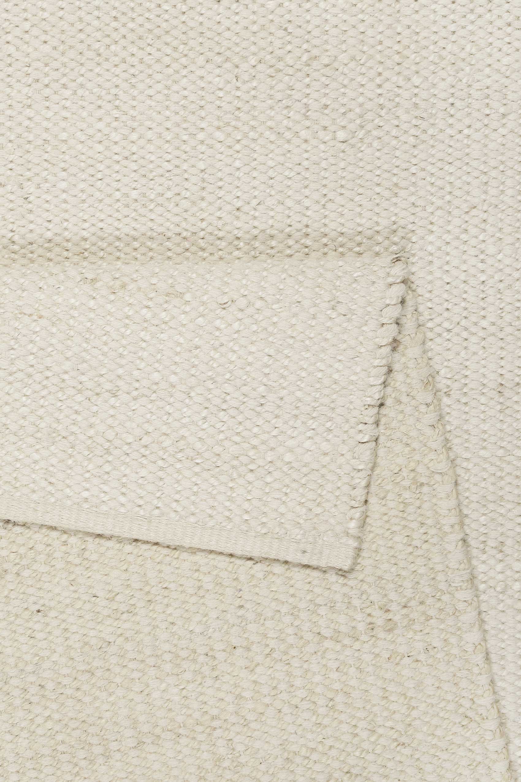 Esprit Kelim Teppich Creme Weiß aus Jute & Wolle "Gobi"