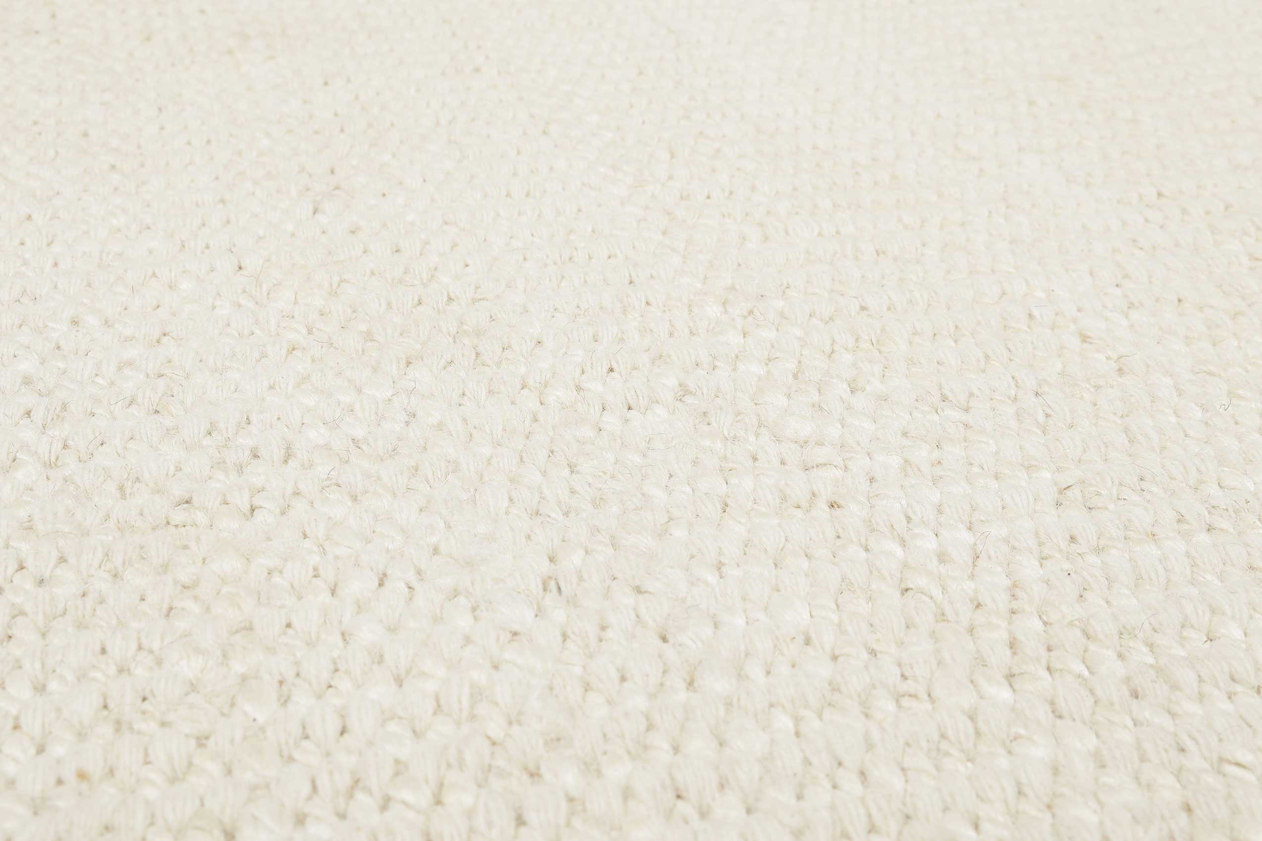 Esprit Kelim Teppich Rund Creme Weiß aus Jute & Wolle "Gobi"