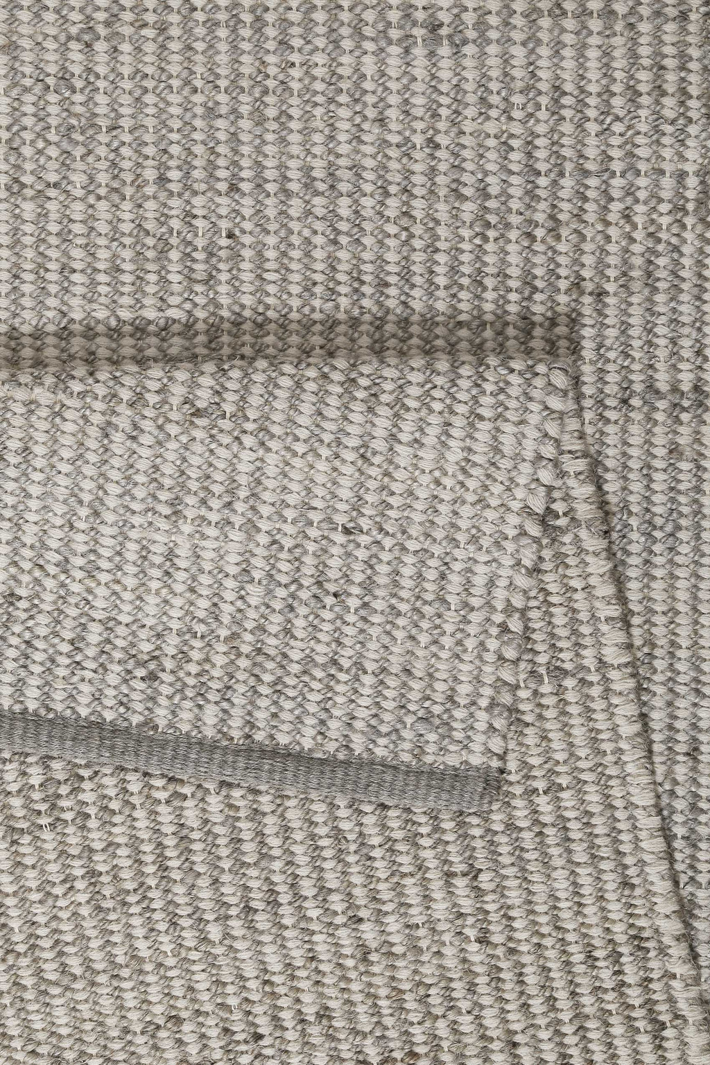 Esprit Kelim Teppich Grau Creme aus Jute & Wolle "Gobi"