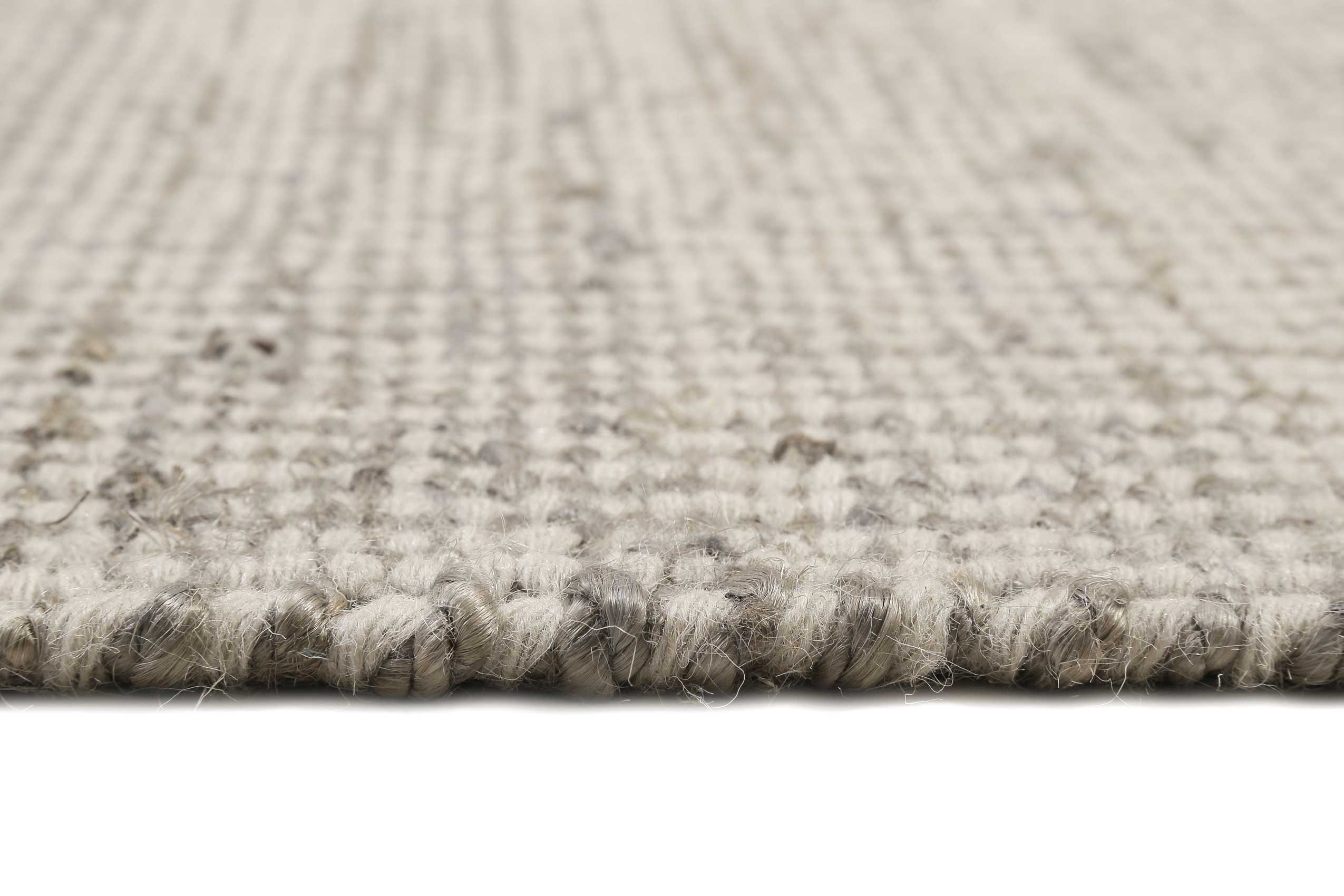Esprit Kelim Teppich Grau Creme aus Jute & Wolle "Gobi"