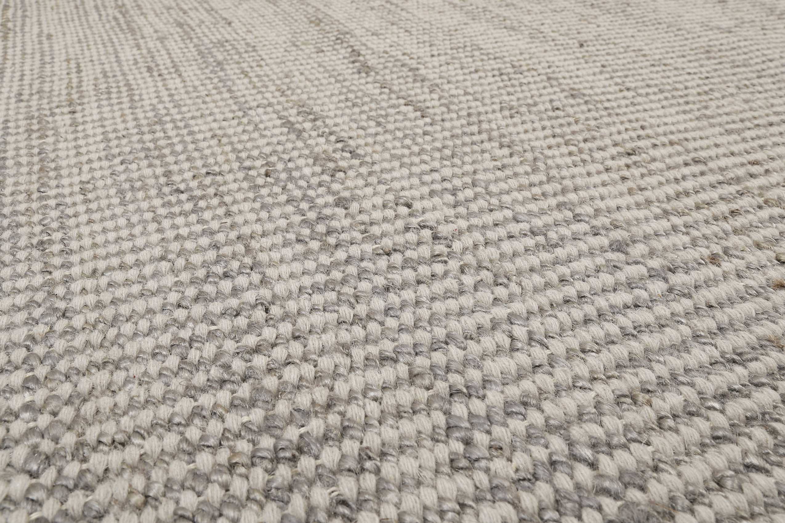 Esprit Kelim Teppich Grau Creme aus Jute & Wolle "Gobi"