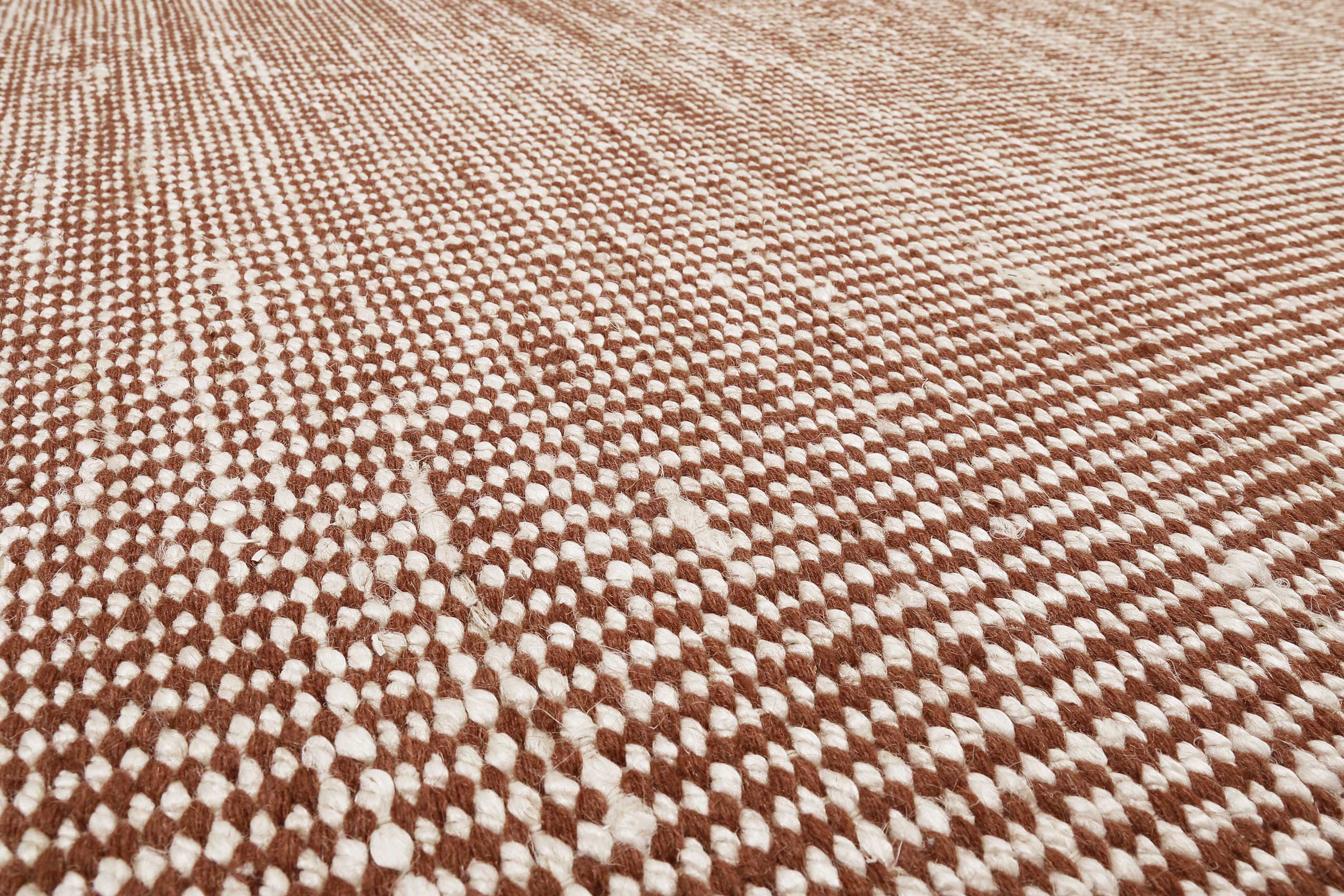 Esprit Kelim Teppich Rotbraun Beige aus Jute & Wolle "Gobi"