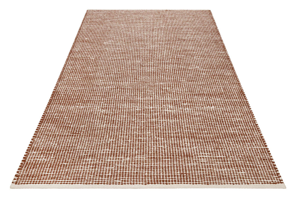 Esprit Kelim Teppich Rotbraun Beige aus Jute & Wolle "Gobi"