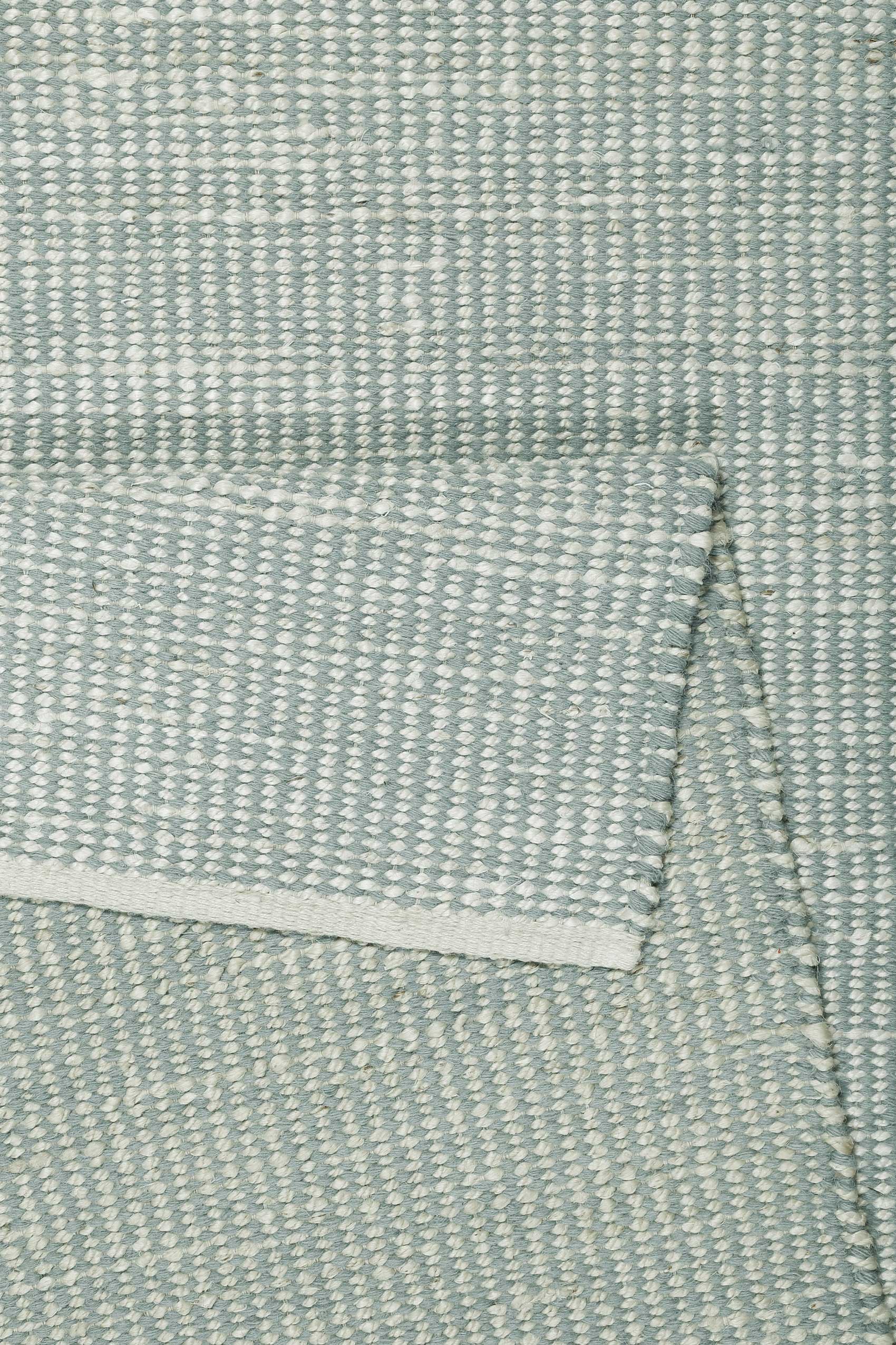 Esprit Kelim Teppich Mintgrün Beige aus Jute & Wolle "Gobi"
