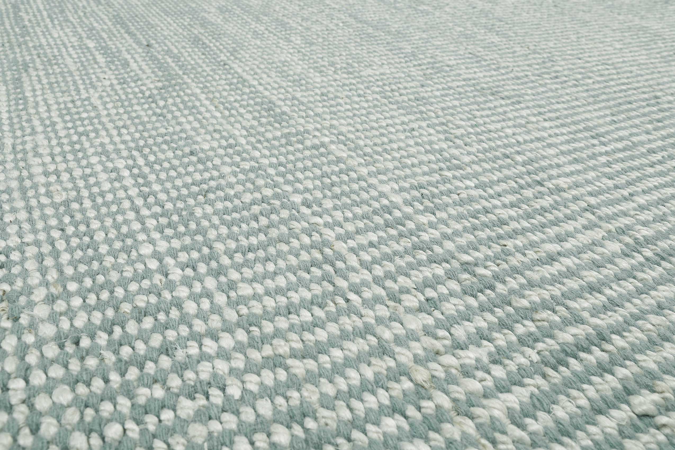 Esprit Kelim Teppich Mintgrün Beige aus Jute & Wolle "Gobi"