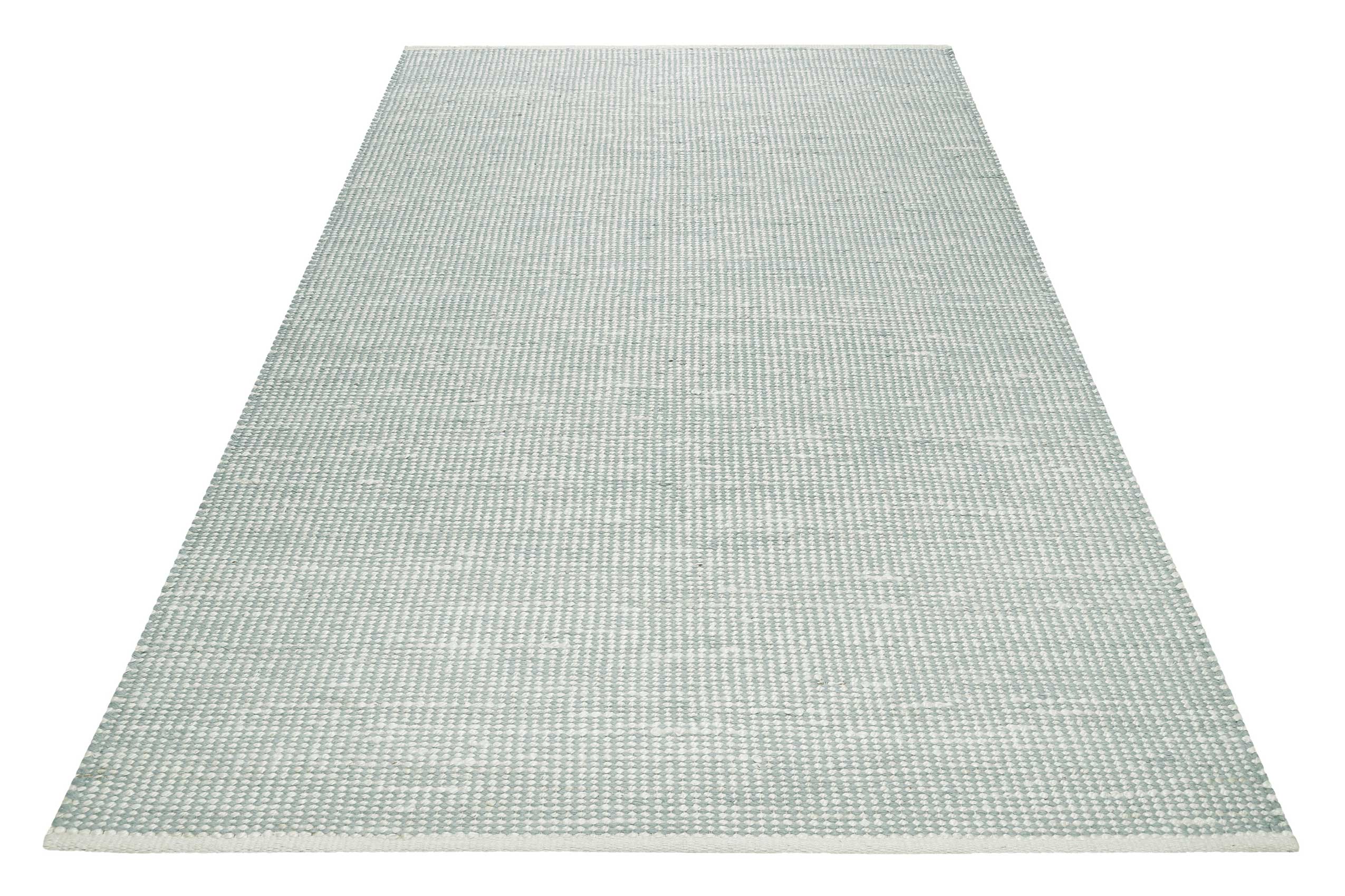 Esprit Kelim Teppich Mintgrün Beige aus Jute & Wolle "Gobi"