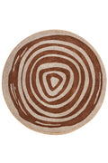 Esprit Teppich Taupe Cognac "Haley"