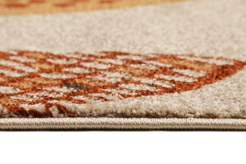 Esprit Teppich Sand Braun Terra Kurzflor "Hazel"