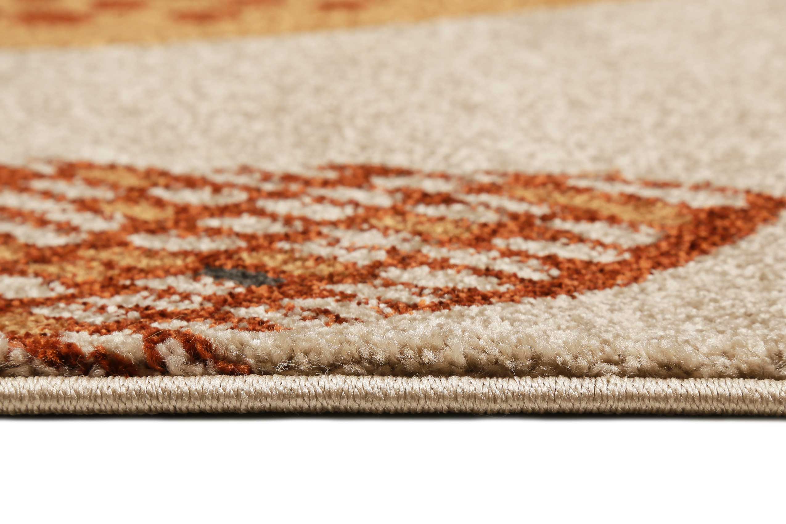 Esprit Teppich Sand Braun Terra Kurzflor "Hazel"