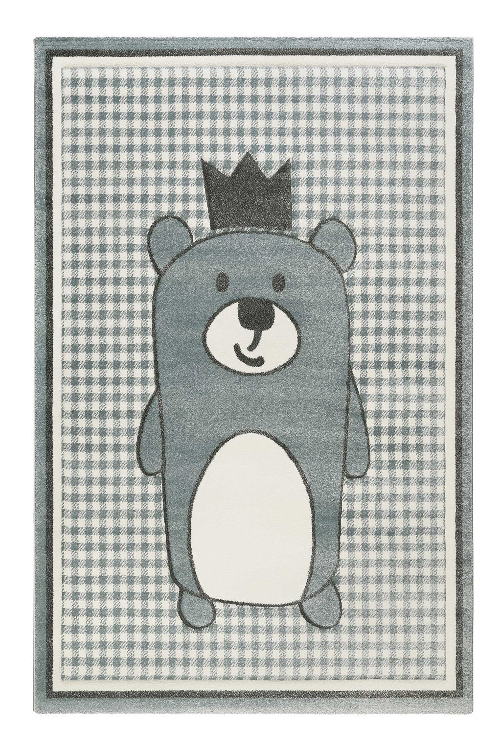 Esprit Kinderteppich Grau Blau "Henry"