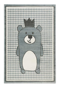Esprit Kinderteppich Grau Blau "Henry"