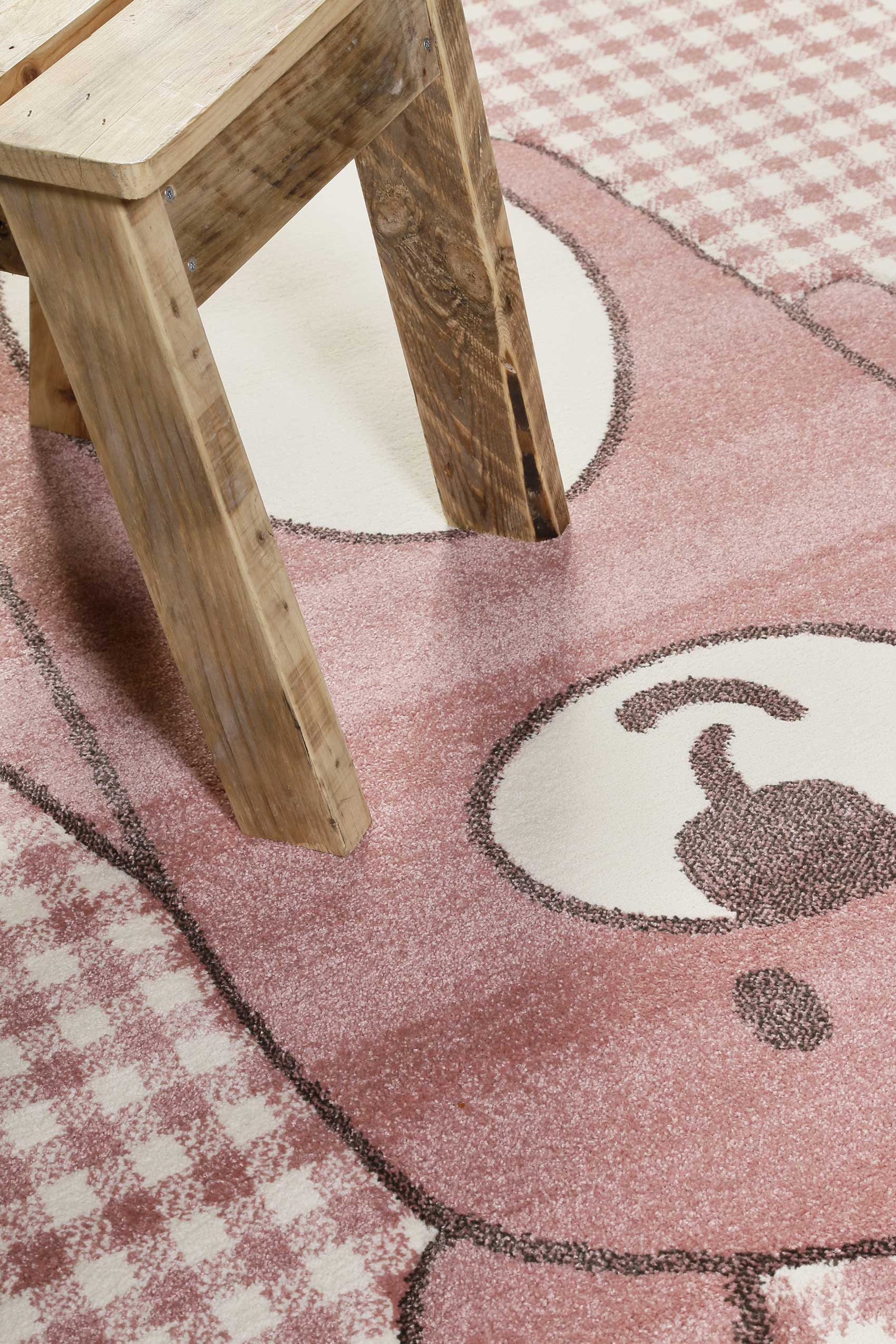 Esprit Kinderteppich Rosa Beige "Henry"
