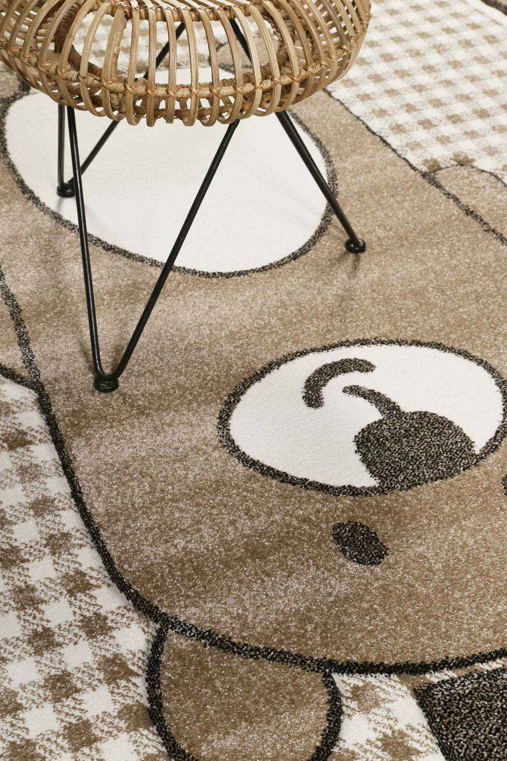 Esprit Kinderteppich Beige Braun "Henry"