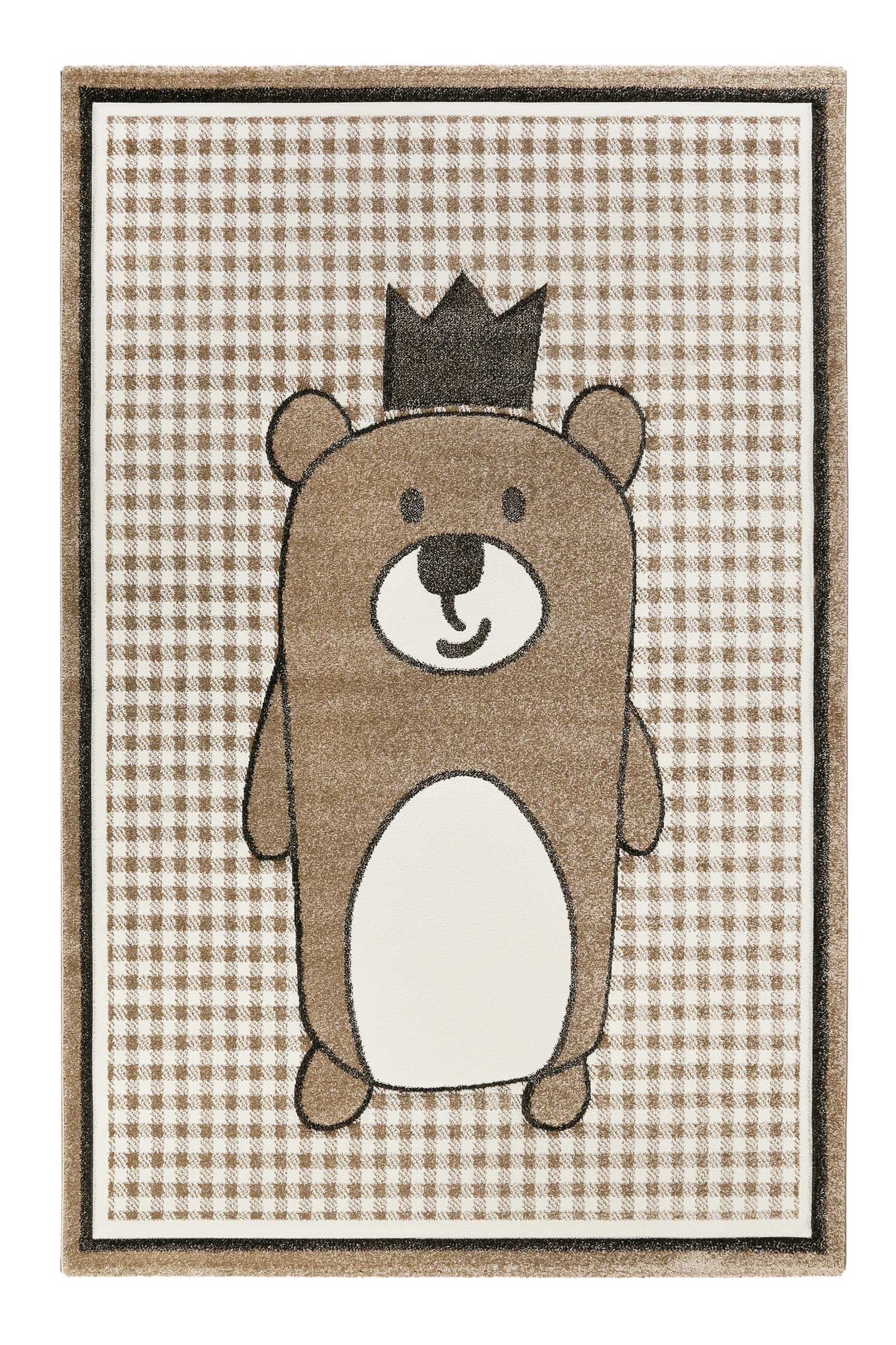 Esprit Kinderteppich Beige Braun "Henry"