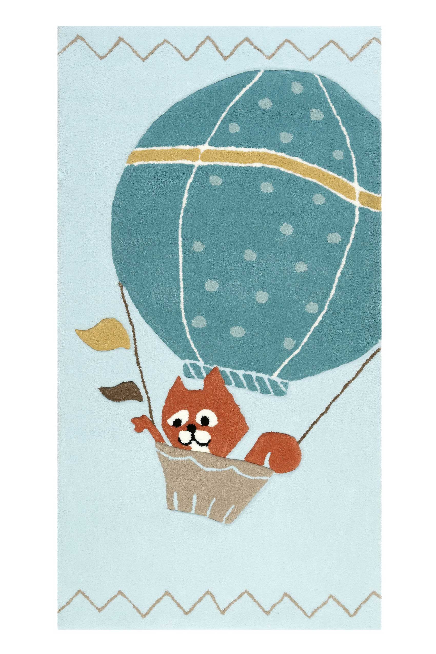 Esprit Kinder Teppich "High Sky" blau