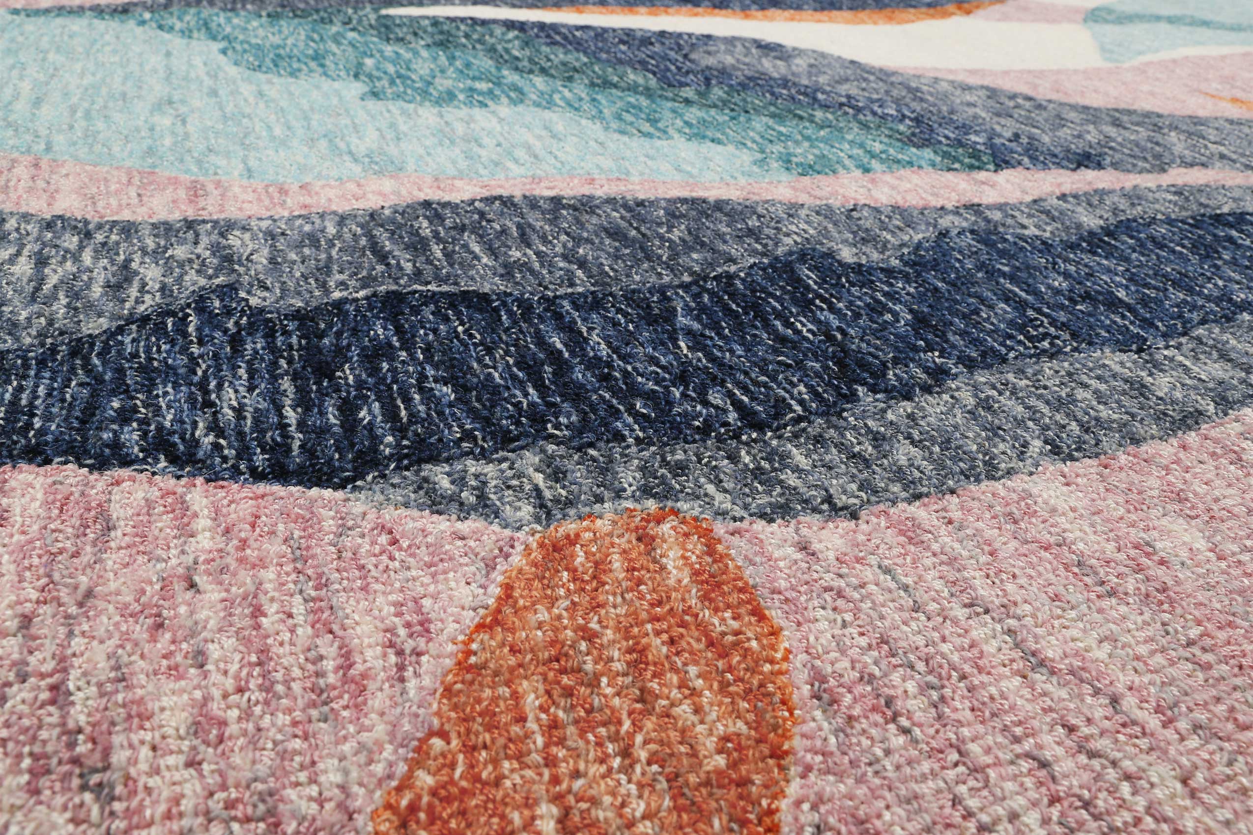 Esprit Kurzflor Teppich Bunt "Hills"