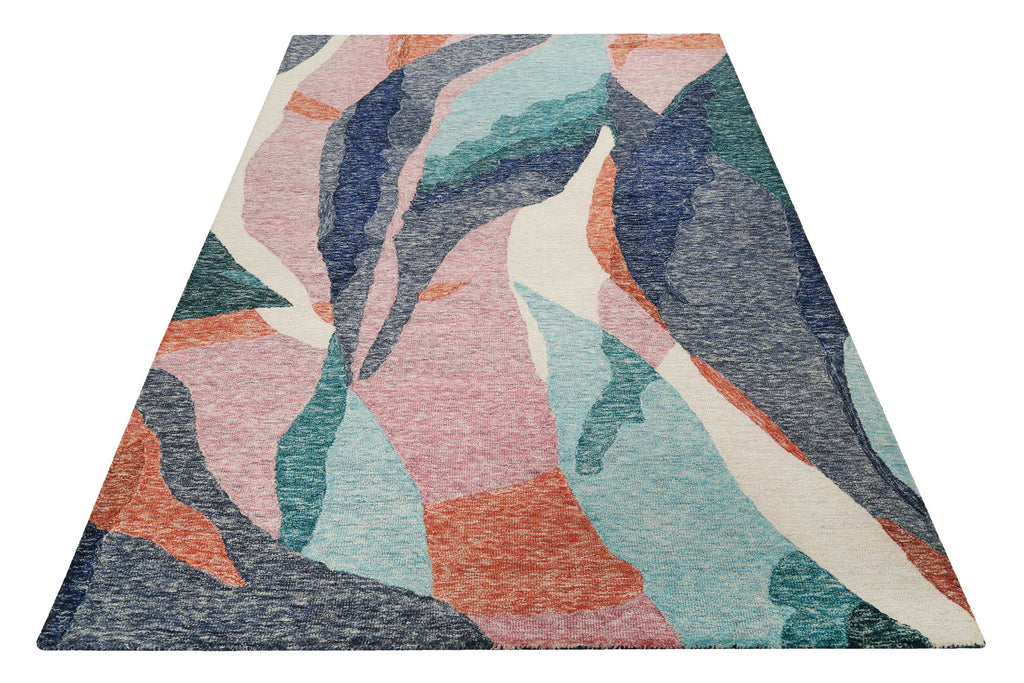 Esprit Kurzflor Teppich Bunt "Hills"