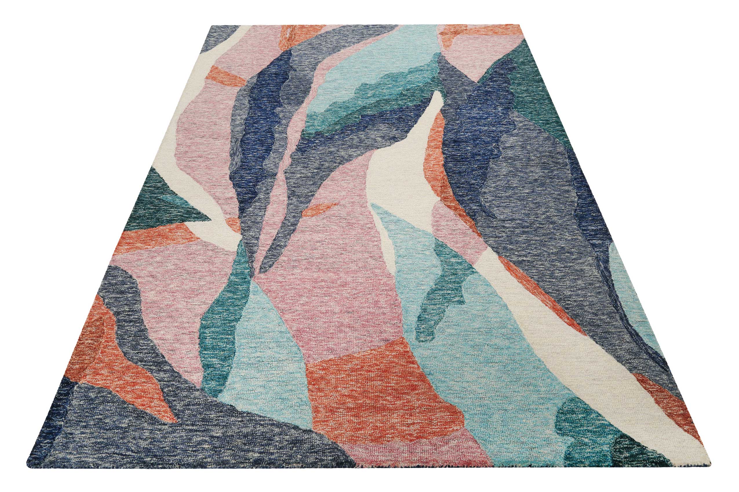 Esprit Kurzflor Teppich Bunt "Hills"
