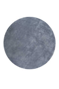 Esprit Teppich Rund Blau Grau Hochflor "Relaxx"