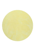 Esprit Teppich Rund Gelb Hochflor "Relaxx"