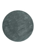 Esprit Teppich Rund Grau Grün Hochflor "Relaxx"