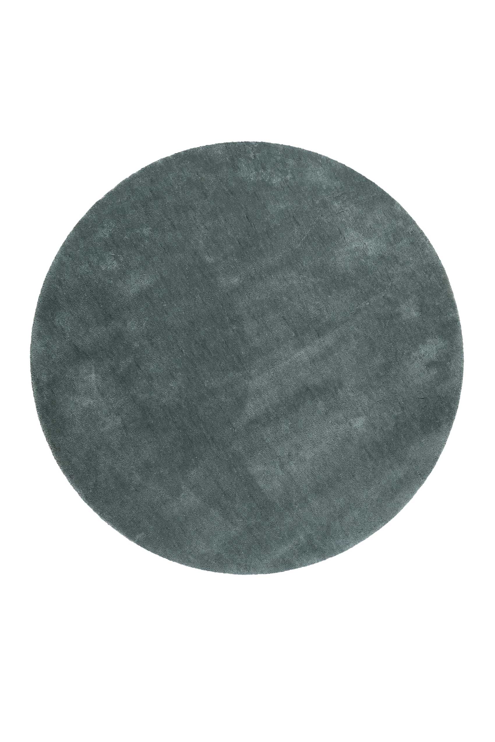 Esprit Teppich Rund Grau Grün Hochflor "Relaxx"