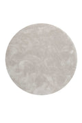 Esprit Teppich Rund Hellgrau Creme Hochflor "Relaxx"